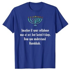 WORN ONCE Hanukkah T-Shirt